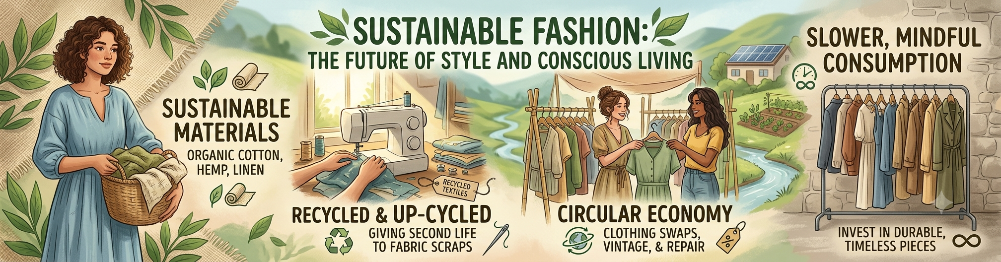 Sustainable Fashion: The Future of Style and Conscious Living
